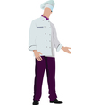 Chef vector image