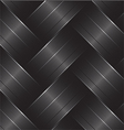 Carbon fiber black vector image