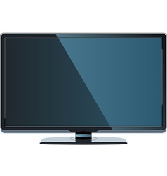 Big Flat Monitor vector image