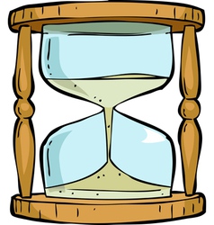Hourglass vector image