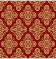 Vintage floral background vector image