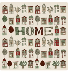 Small homes vector image