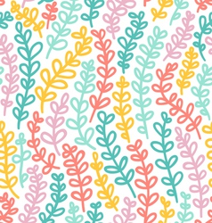 Colorful bindweed pattern Colorful bindweed pattern vector image