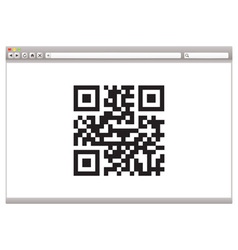 Internet browser concept vector image
