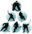Hockey team vector image