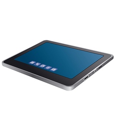 Tablet PC vector image