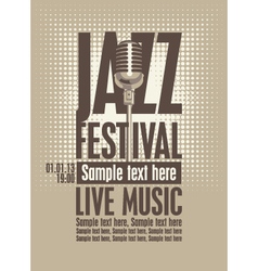 Jazz festival vector image