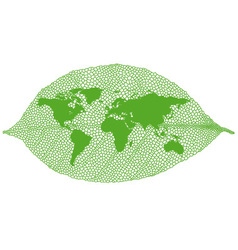 Leaf nature pattern Royalty Free Vector Image - VectorStock