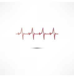 Cardiogram Icon vector image
