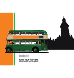 Ireland tour vector image