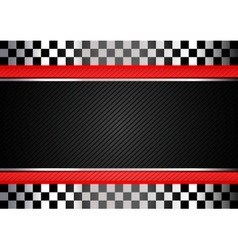 Racing black striped background vector image