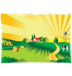 Village vector image