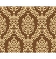 Damask seamless pattern vector image