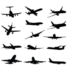 Airplane vector image