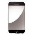 Modern smart phone vector image