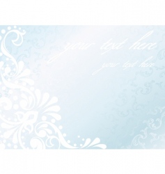 Victorian white satin background vector image