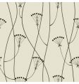 Floral seamless pattern vector image