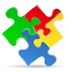Puzzle Piece Icon vector image