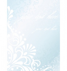 Victorian white satin background vector image