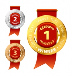 Awards vector image