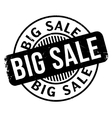 Big Sale rubber stamp vector image