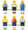 Football toys vector image