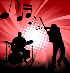 Musical group vector image