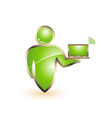 Wifi icon concept people vector image