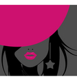 Funky girl vector image