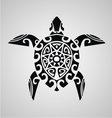 Tribal Turtle Tribal Turtle vector image