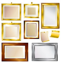 Beautiful frames vector image