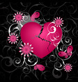 Emo background vector image