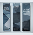 Template vertical web banners with abstract Template vertical web banners with abstract vector image