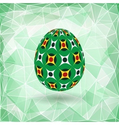 Colorful Easter egg Colorful Easter egg vector image