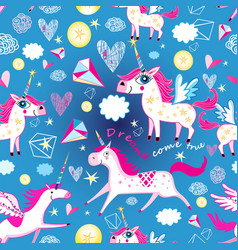 Seamless pattern with fun Royalty Free Vector Image