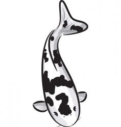 Carp koi vector image
