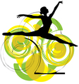 Ballerina vector image