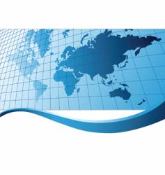 Map of world vector image