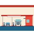 Fuel station Fuel station vector image