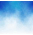 Cloud blue vector image