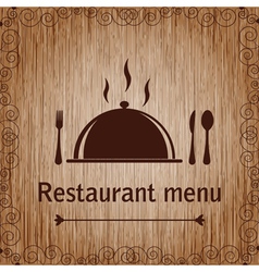 Template of a Restaurant Menu vector image