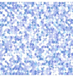 Seamless background with shiny blue paillettes vector image