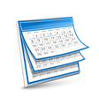 Calendar vector image