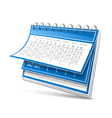 Calendar vector image