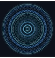 Mandala Indian decorative pattern vector image