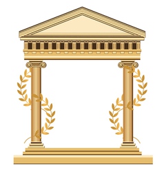 Greek Architecture vector image