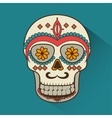 Icon day of the dead mexican design isolated Icon day of the dead mexican design isolated vector image