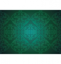 Floral texture vector image