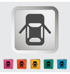 Car icon vector image