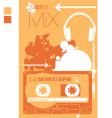 Club flyer templates vector image